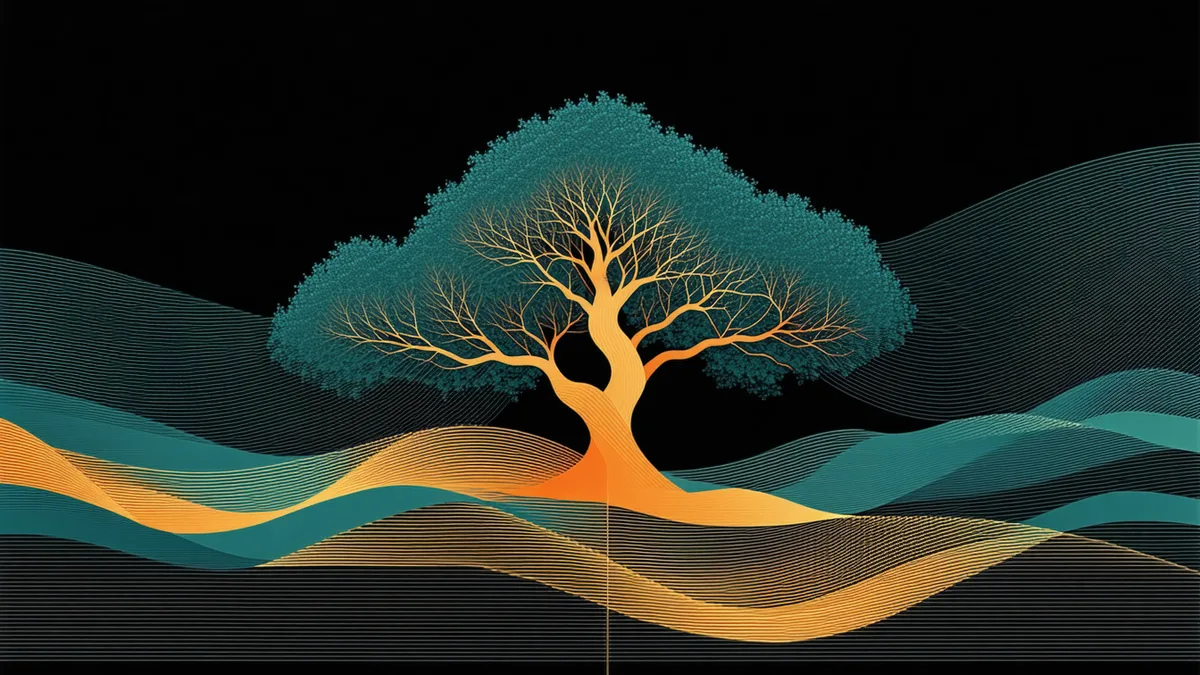 Gradient boosting model visualization for revenue forecasting